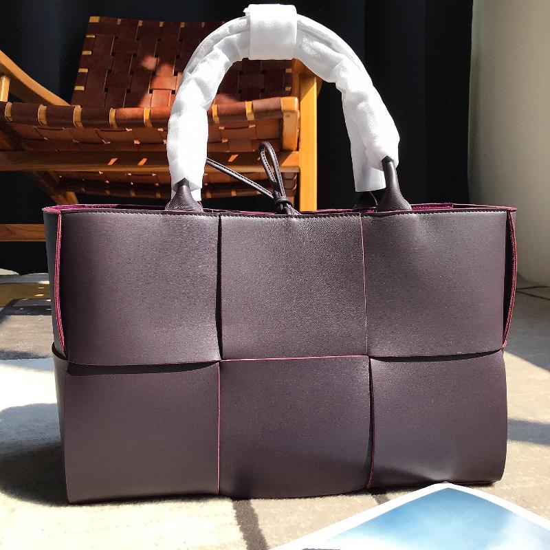 Bottega Veneta Handbags 652867 Plain Grape Purple